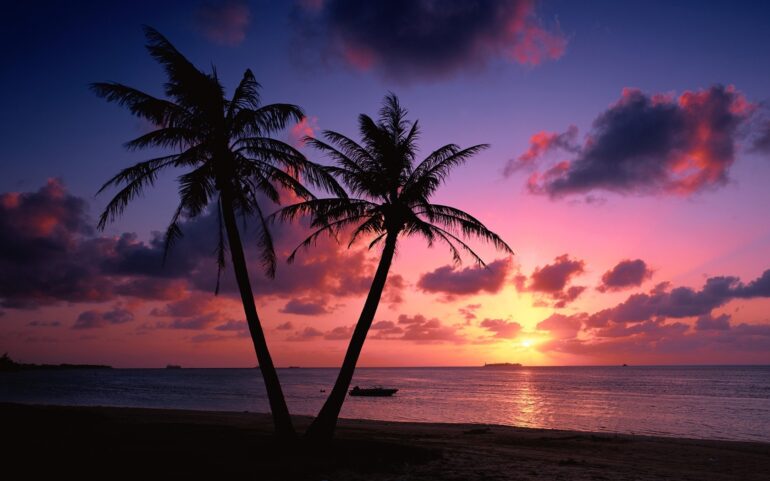 coucher de soleil